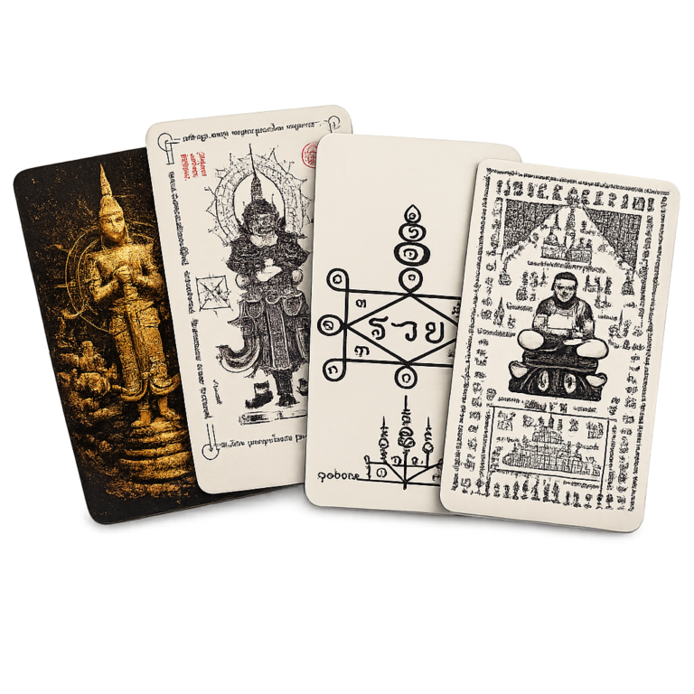 ภาพมงคลพกติดตัว 4 ลาย | ของขวัญมงคล พร้อมส่ง | BPK Printhub
